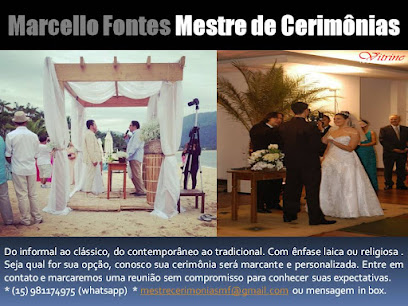 Mestre de Cerimônias Marcello Fontes