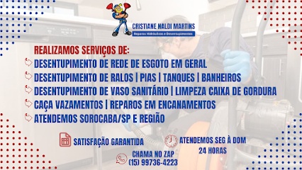 Cristiane Naldi Martins - Reparos Hidráulicos